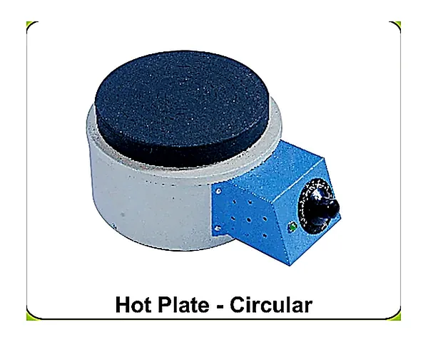 Hot Plate - Circular manufactured by Hasthas Scientific Instruments