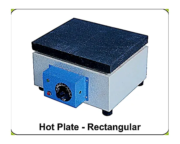 Hot Plate - Rectangular manufactured by Hasthas Scientific Instruments