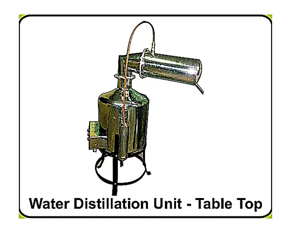 Water Distillation Unit - Table Top manufactured by Hasthas Scientific Instruments